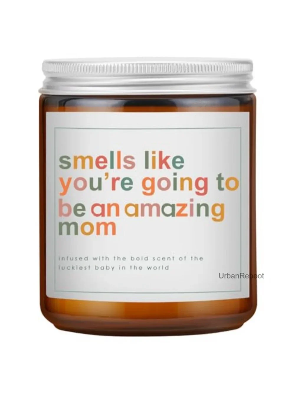 7 oz Lavender Soy Wax Candle New Mom Gift Postpartum Relaxation